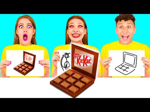 Quién Lo Dibuja Mejor Toma el Desafío Del Premio | Bromas y Trucos Geniales por DoDo Challenge