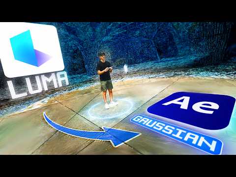 How To Use 3D Gaussian Splatting in After Effects | VFX Tutorial