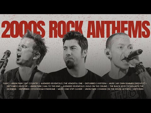 Adrenaline Rush 💥 2000s Rock Anthems (Linkin Park Deftones A7X)