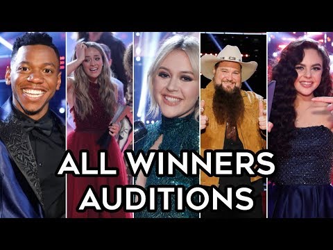 ALL WINNERS Auditions Seasons 1-15 | The Voice USA