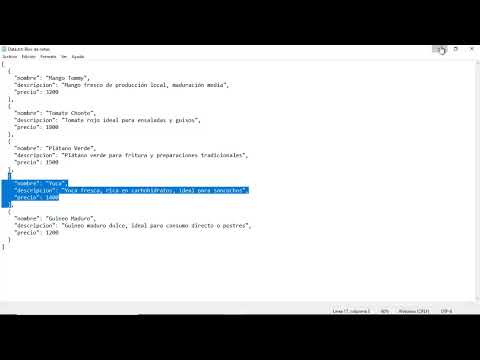 Backend con servicios API REST para realizar operaciones CRUD
