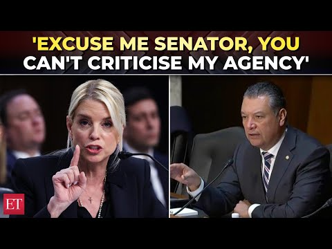 'You shouldn't have stormed Secy Noem that day': Pam Bondi loses cool at Sen Padilla at DOJ hearing
