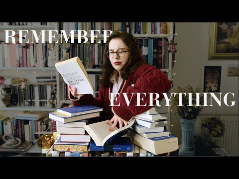 How to Remember Everything You Read