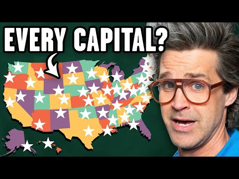 Can We Name All 50 State Capitals?