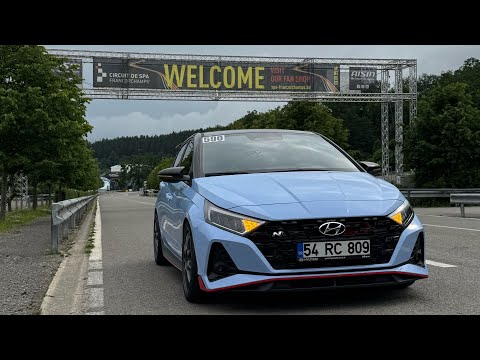 First Spa-Francorchamps Circuit Experience 04.06.2025 Hyundai i20N