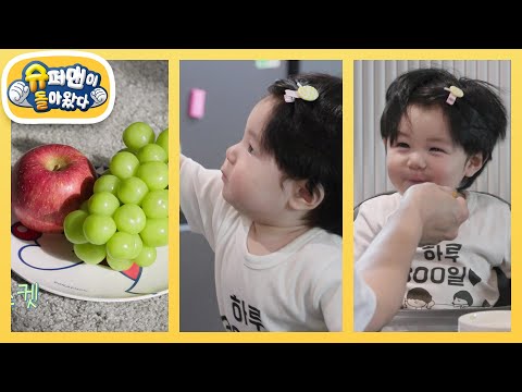 [심형탁네]하루가 과일을 먹는 법! 그냥 맛있게 먹는다? 먹방 제대로 보여주는 하루 [슈퍼맨이 돌아왔다/The Return of Superman] | KBS 251210 방송