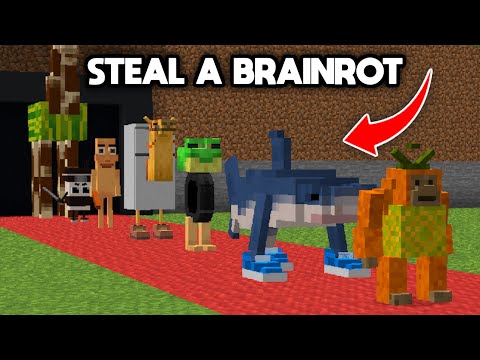 I remade every mob into Steal A Brainrot in Minecraft