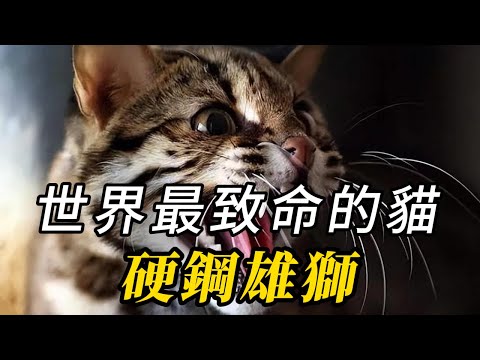 全世界最危險的10種貓科動物，第八名的頂級獵手，可能就在妳身邊！第壹名是隱藏的“殺戮機器”，體型較小卻爆發力十足！#世界之最 #动物 #动物世界 #百科密码 #科普 #寵物
