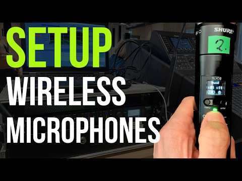 Wireless Mic Setup For Concerts