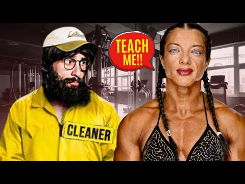 Bodybuilder’s PRIDE Broken by Cleaner in Seconds - Anatoly GYM PRANK