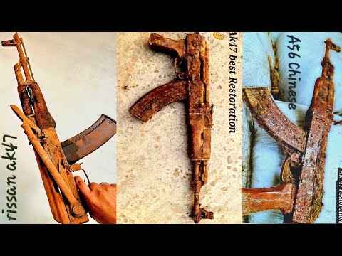 Soviet AKM  Rusty Gun Restoration 