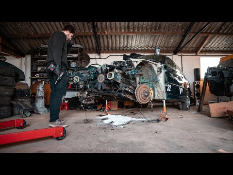 Removing the Engine from my FOREST FIND BMW E36 318is