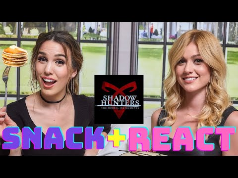 Katherine McNamara REACTS to Shadow Hunters