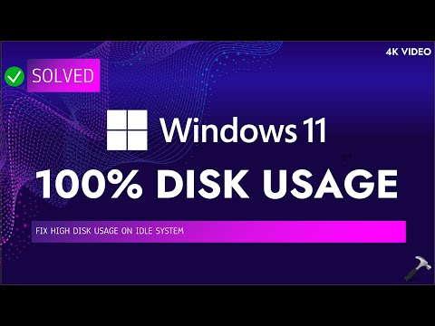 Solved: 100% or high disk usage in Windows 11