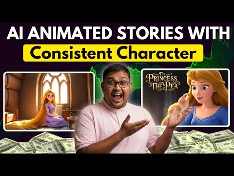 How to Make AI Animation Stories with Consistent Characters (Step-by-Step Tutorial)