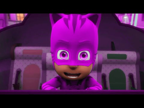 Purple Catboy | Catboy VS. Robo-Cat | PICK YOUR FAV COLOR | PJ Masks Funny Colors