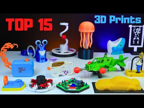 15 INSANELY COOL Things to 3D Print