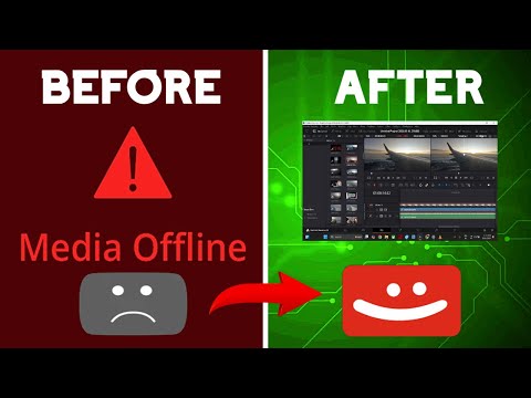 How to Fix Media Offline Issue in Davinci Resolve - Hindi
