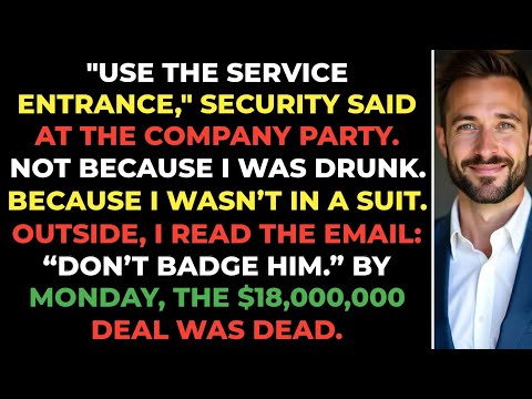 At the Company Party, They Sent Me Outside — So I Cancelled the $18M Contract | Corporate Revenge 