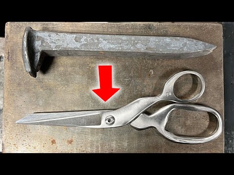 Transforming a Nail Into Scissors