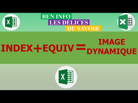 Display an image based on a cell value in Excel using INDEX_EQUIV