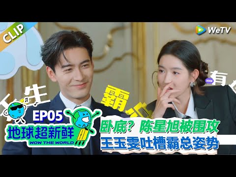 【地球超新鲜CLIP】：卧底游戏陈星旭被众人围攻！王玉雯吐槽其一直保持霸总姿势！#刘宇宁 #龚俊 #陈赫 #李乃文 #孙红雷