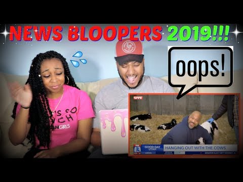 "BEST NEWS BLOOPERS JANUARY 2019" REACTION!!!