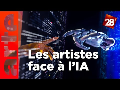 Les artistes face à l’IA : menace existentielle ou aubaine à saisir ? | 28 minutes | ARTE