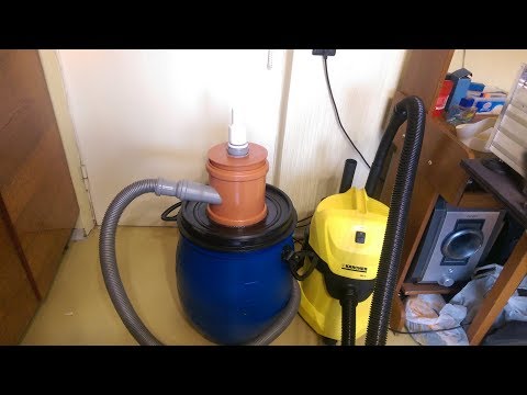 Самодельный циклон для чпу