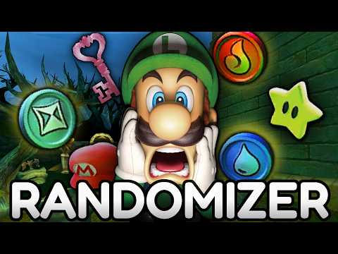 Luigi's Mansion but EVERYTHING is Random