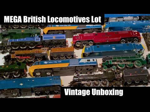 MEGA Lot of Vintage British Locomotives - Let's See What Works!