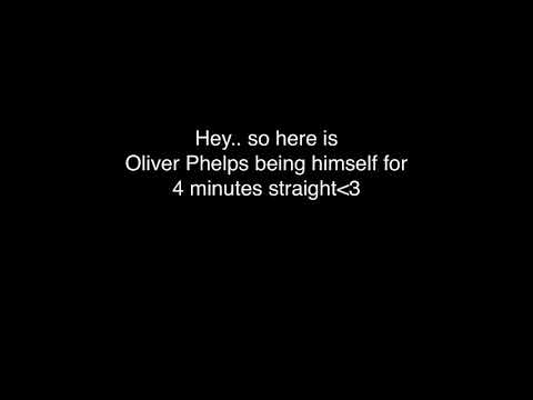 Oliver Phelps being himself for 4 minutes straight