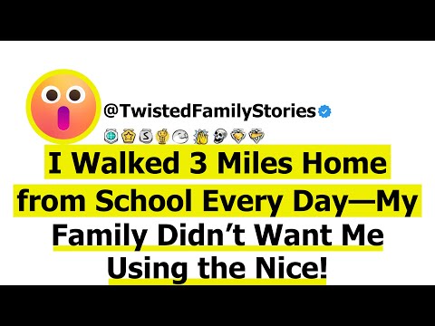 [Full Story] I Walked 3 Miles Home from School Every Day—My Family Didn’t Want Me Using the Nice...
