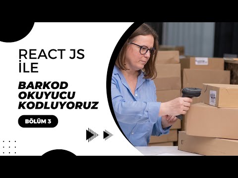 React ile Barkod Okuyucu Kodluyoruz Bölüm 3 | Barkod Okuma | #reactjs #barcode #commerce #detector