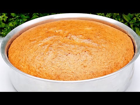  وصفة كيكة سريعه وعبقريه  فى عشر دقايق❗ وسر ارتفاعها بمكون ما يخطرش على بالك موجودفي كل بيت  