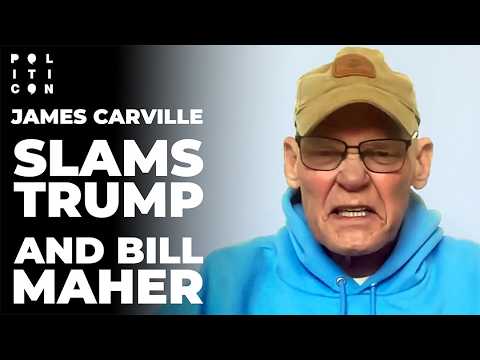 James Carville: SLAMS Trump over Mueller post and Bill Maher over his comments about James