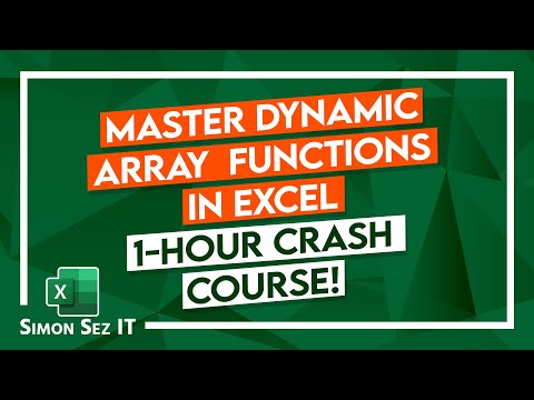 Dynamic Array Functions in Excel: XLOOKUP, FILTER, UNIQUE, XMATCH