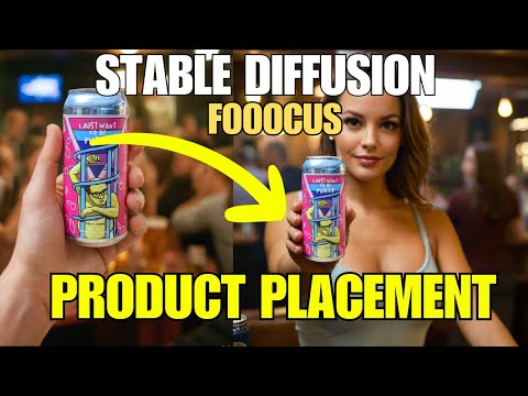 Stable Diffusion - Real Product Placement into AI - Fooocus