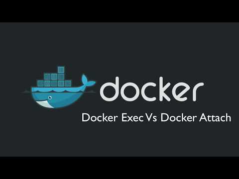 Docker Exec & Docker Attach