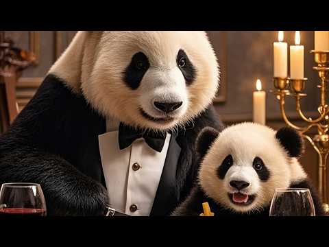 Cute panda video collection, watch enough at once