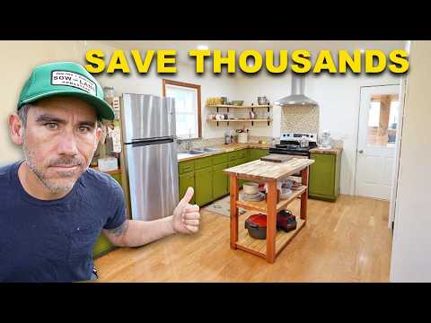 How I Saved Thousands Renovating My Kitchen