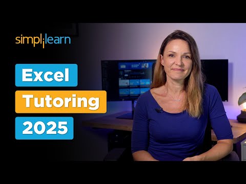 Excel Tutoring | Excel Tutorial For Beginners | Microsoft Excel Formulas and Functions | Simplilearn