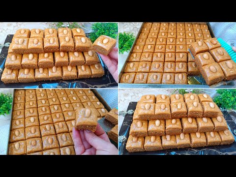 حلوة ساهلة ماهلة بلا مجهود بكمية كبيرة+جميع اسرار نجاحها/بحلاوة مغربية بالكاوكاو🇲🇦/اسهل معسلة بقلاوة