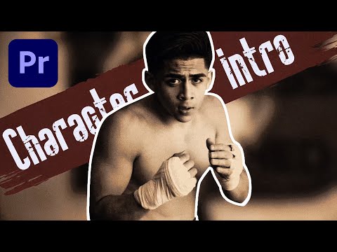 Character Introduction Freeze Animation Premiere Pro Tutorial (SNATCH FILM)