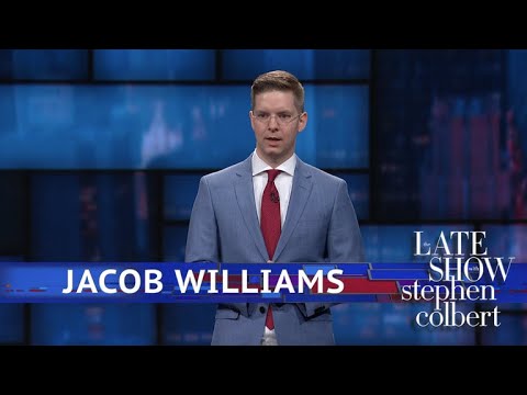 Comedian Jacob Williams Makes His Late Show Debut