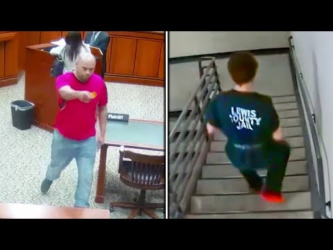 5 WILDEST Courtroom Escapes