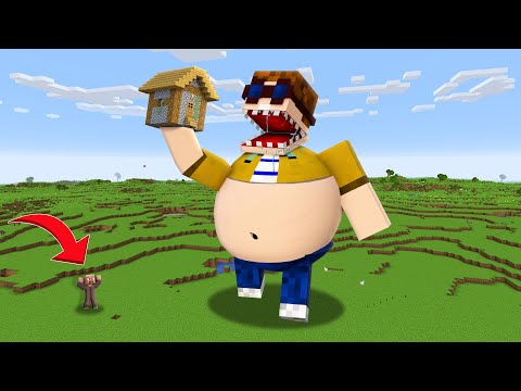 Ich ESSE ALLE HÄUSER und NEHME RACHE in Minecraft!