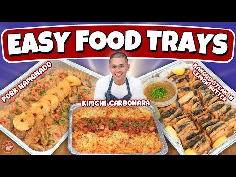 FOOD TRAYS FOR THE HOLIDAYS | Chef RV 