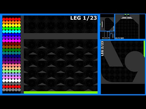 Fractal Spiral - Team Elimination Marble Race in Algodoo (Dizziness Warning at the End)