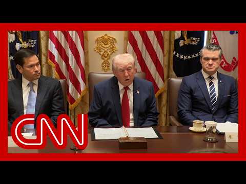 Live: Trump holds Cabinet meeting at White House
